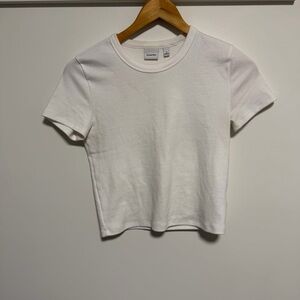 Aritzia Sunday Best Little Ribbed T-Shirt